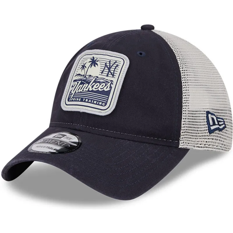 siltovka-zaoblena-tmavomodra-snapback-9twenty-stripe-new-york-yankees-mlb-new-era