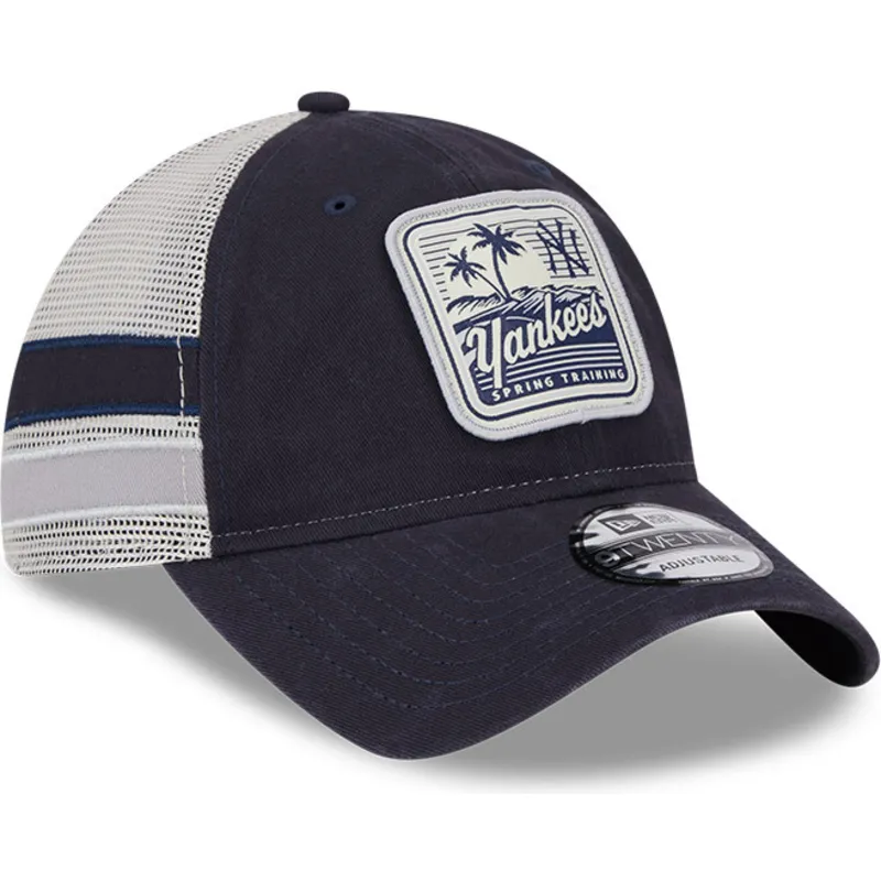 siltovka-zaoblena-tmavomodra-snapback-9twenty-stripe-new-york-yankees-mlb-new-era