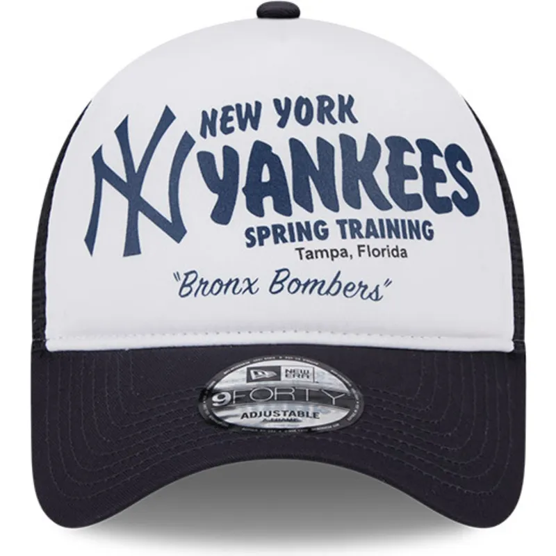 siltovka-zaoblena-tmavomodra-snapback-9forty-a-frame-team-new-york-yankees-mlb-new-era