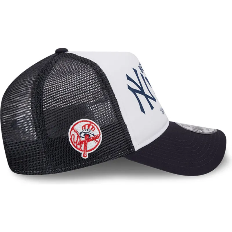 siltovka-zaoblena-tmavomodra-snapback-9forty-a-frame-team-new-york-yankees-mlb-new-era