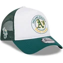siltovka-zaoblena-zelena-snapback-9forty-a-frame-circle-oakland-athletics-mlb-new-era