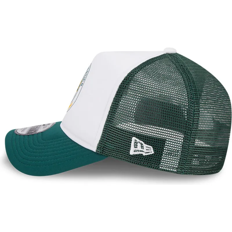 siltovka-zaoblena-zelena-snapback-9forty-a-frame-circle-oakland-athletics-mlb-new-era
