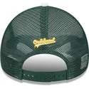 siltovka-zaoblena-zelena-snapback-9forty-a-frame-circle-oakland-athletics-mlb-new-era