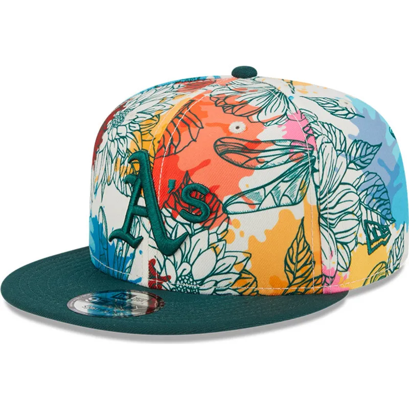 siltovka-rovna-viacfarebna-snapback-9fifty-spring-oakland-athletics-mlb-new-era