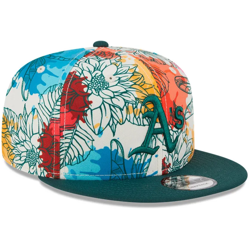siltovka-rovna-viacfarebna-snapback-9fifty-spring-oakland-athletics-mlb-new-era