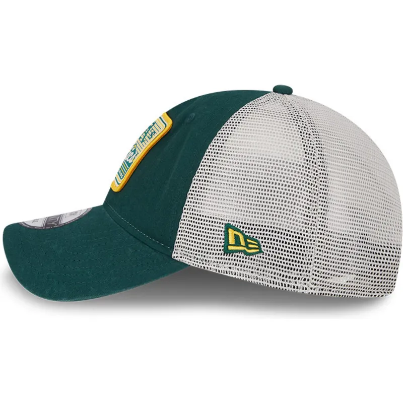 siltovka-zaoblena-zelena-snapback-9twenty-stripe-oakland-athletics-mlb-new-era