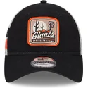 schwarz-weisse-trucker-cap-9twenty-stripe-der-san-francisco-giants-mlb-von-new-era