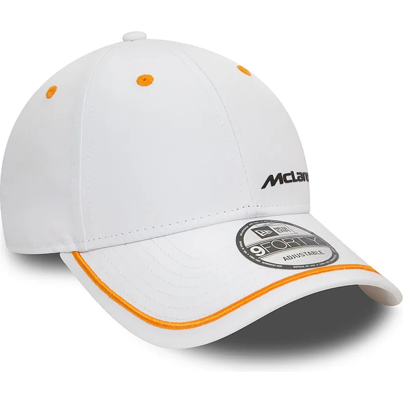siltovka-zaoblena-biely-nastavitelny-9forty-contrast-piping-mclaren-racing-formula-1-new-era