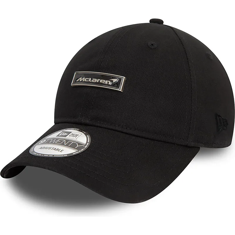 siltovka-zaoblena-cierna-nastavitelny-9twenty-pin-badge-mclaren-racing-formula-1-new-era