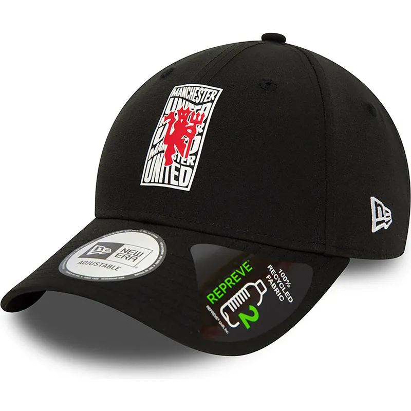 siltovka-zaoblena-cierna-nastavitelny-9forty-repreve-wordmark-manchester-united-football-club-premier-league-new-era