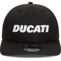schwarze-snapback-kappe-9fifty-ripstop-von-ducati-motor-motogp-von-new-era