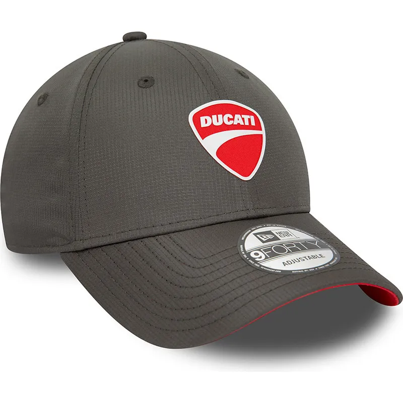 siltovka-zaoblena-cierna-nastavitelny-9forty-ripstop-ducati-motor-motogp-new-era