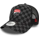 siltovka-zaoblena-cierna-snapback-9forty-a-frame-all-over-print-check-ducati-motor-motogp-new-era