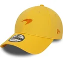 gelbe-gebogene-verstellbare-9forty-seasonal-kappe-mclaren-racing-formula-1-von-new-era
