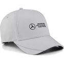 siltovka-zaoblena-siva-snapback-bb-mercedes-formula-1-puma