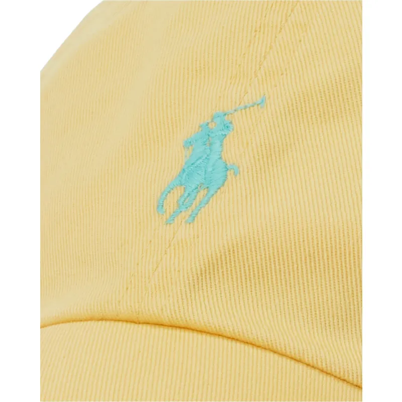 cap-zaoblena-yellow-adjustable-strap-polo-ralph-lauren