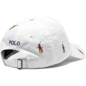 weisse-verstellbare-kappe-mit-gebogenem-schirm-und-mehrfarbigem-logo-classic-sport-multi-von-polo-ralph-lauren