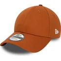 siltovka-zaoblena-hneda-nastavitelny-9forty-essential-new-era