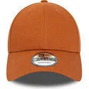 siltovka-zaoblena-hneda-nastavitelny-9forty-essential-new-era