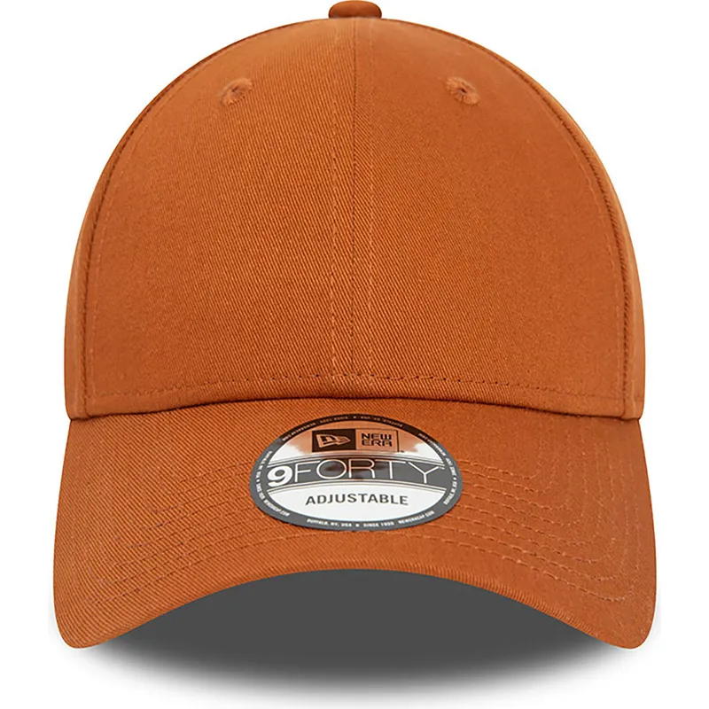 siltovka-zaoblena-hneda-nastavitelny-9forty-essential-new-era