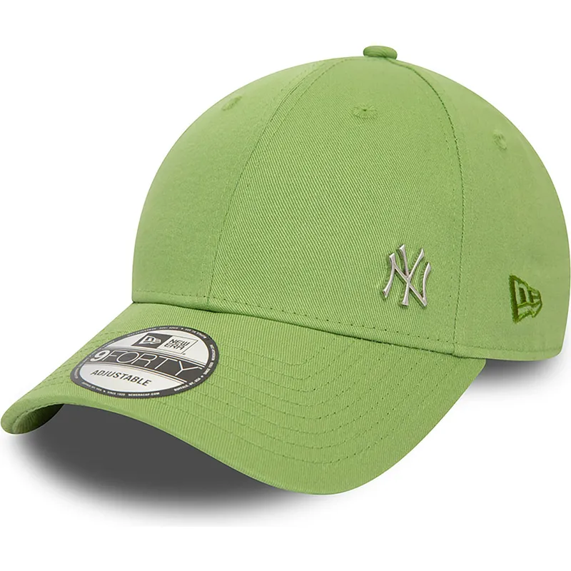 siltovka-zaoblena-zelena-snapback-9forty-flawless-new-york-yankees-mlb-new-era