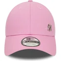 siltovka-zaoblena-ruzova-snapback-9forty-flawless-new-york-yankees-mlb-new-era