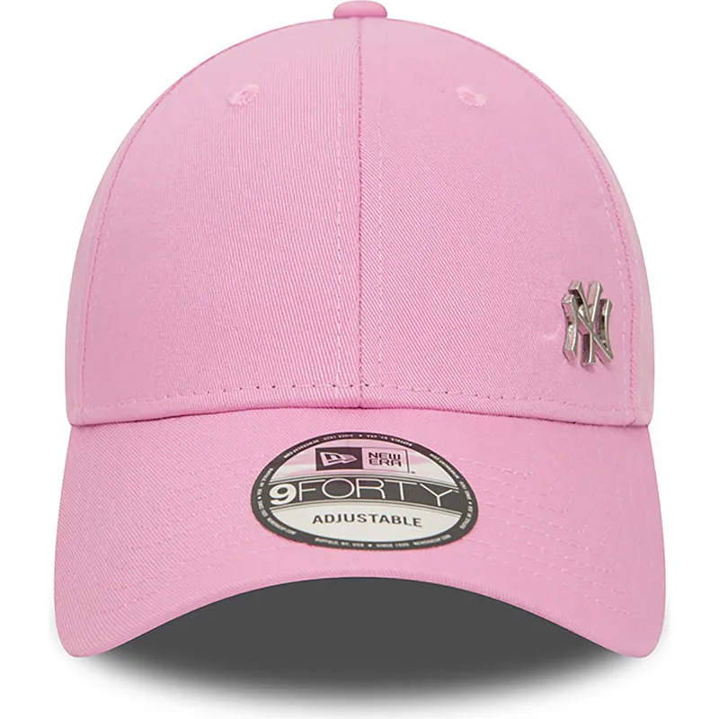 siltovka-zaoblena-ruzova-snapback-9forty-flawless-new-york-yankees-mlb-new-era