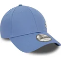 blaue-gebogene-snapback-kappe-9forty-flawless-der-new-york-yankees-mlb-von-new-era