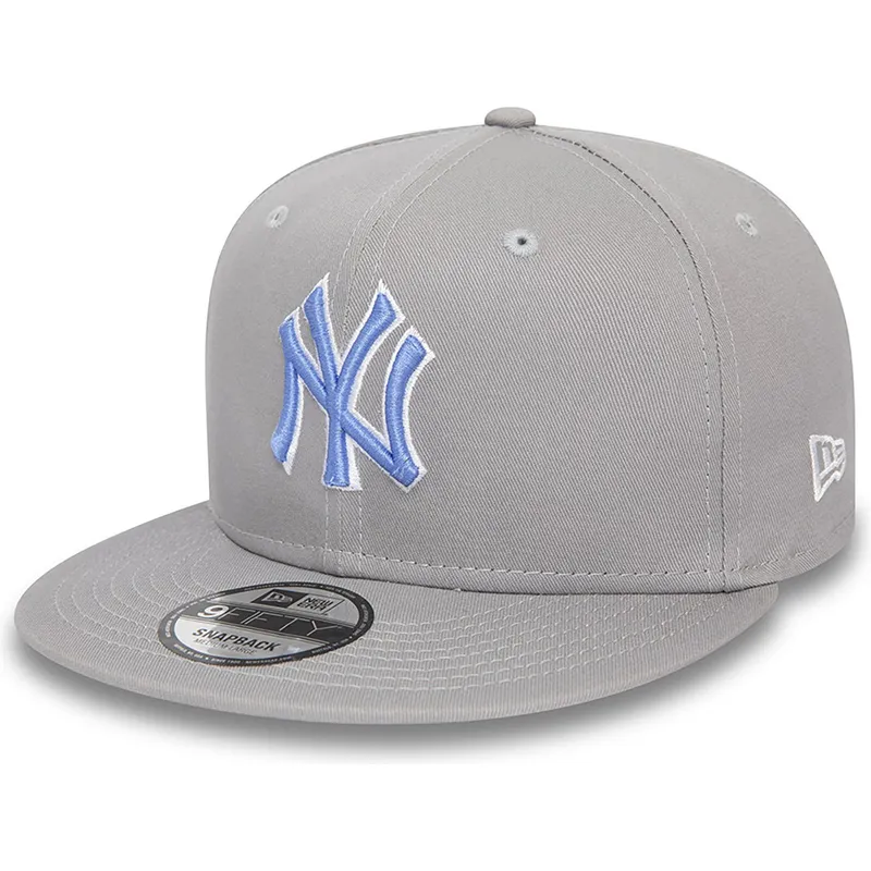 siltovka-rovna-siva-snapback-9fifty-outline-new-york-yankees-mlb-new-era