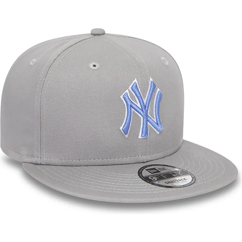 siltovka-rovna-siva-snapback-9fifty-outline-new-york-yankees-mlb-new-era