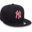 siltovka-rovna-tmavomodra-snapback-9fifty-outline-new-york-yankees-mlb-new-era