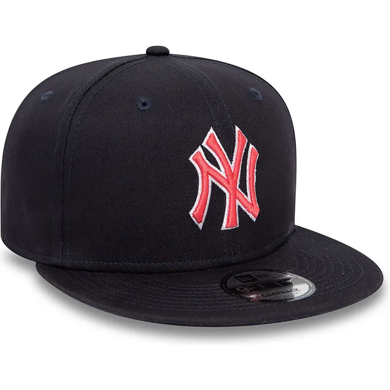 siltovka-rovna-tmavomodra-snapback-9fifty-outline-new-york-yankees-mlb-new-era