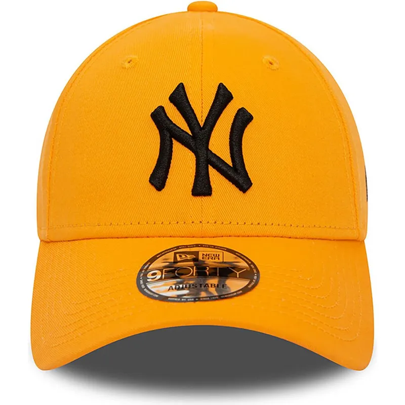 siltovka-zaoblena-oranzova-nastavitelny-9forty-league-essential-new-york-yankees-mlb-new-era