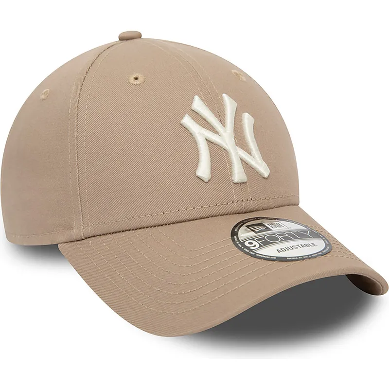 siltovka-zaoblena-hneda-nastavitelny-9forty-league-essential-new-york-yankees-mlb-new-era