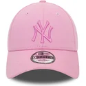 siltovka-zaoblena-ruzova-nastavitelny-9forty-league-essential-new-york-yankees-mlb-new-era