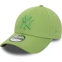siltovka-zaoblena-zelena-nastavitelny-9forty-league-essential-new-york-yankees-mlb-new-era