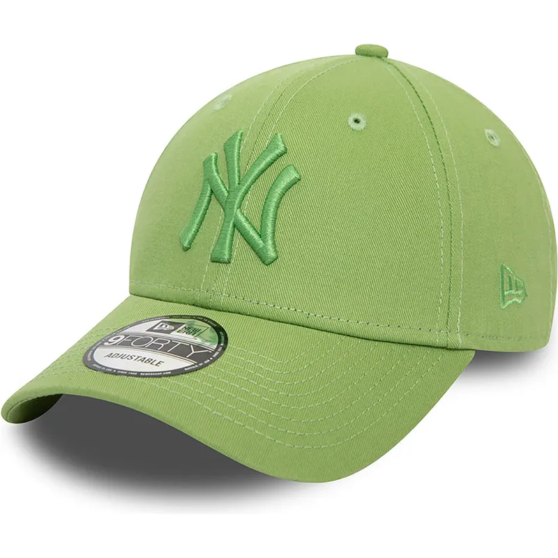 siltovka-zaoblena-zelena-nastavitelny-9forty-league-essential-new-york-yankees-mlb-new-era