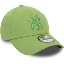 siltovka-zaoblena-zelena-nastavitelny-9forty-league-essential-new-york-yankees-mlb-new-era