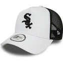 siltovka-zaoblena-biely-snapback-a-frame-league-essential-chicago-white-sox-mlb-new-era