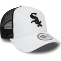 siltovka-zaoblena-biely-snapback-a-frame-league-essential-chicago-white-sox-mlb-new-era