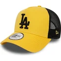 siltovka-zaoblena-zlta-snapback-a-frame-league-essential-los-angeles-dodgers-mlb-new-era