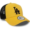 siltovka-zaoblena-zlta-snapback-a-frame-league-essential-los-angeles-dodgers-mlb-new-era
