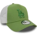siltovka-zaoblena-zelena-snapback-a-frame-league-essential-los-angeles-dodgers-mlb-new-era