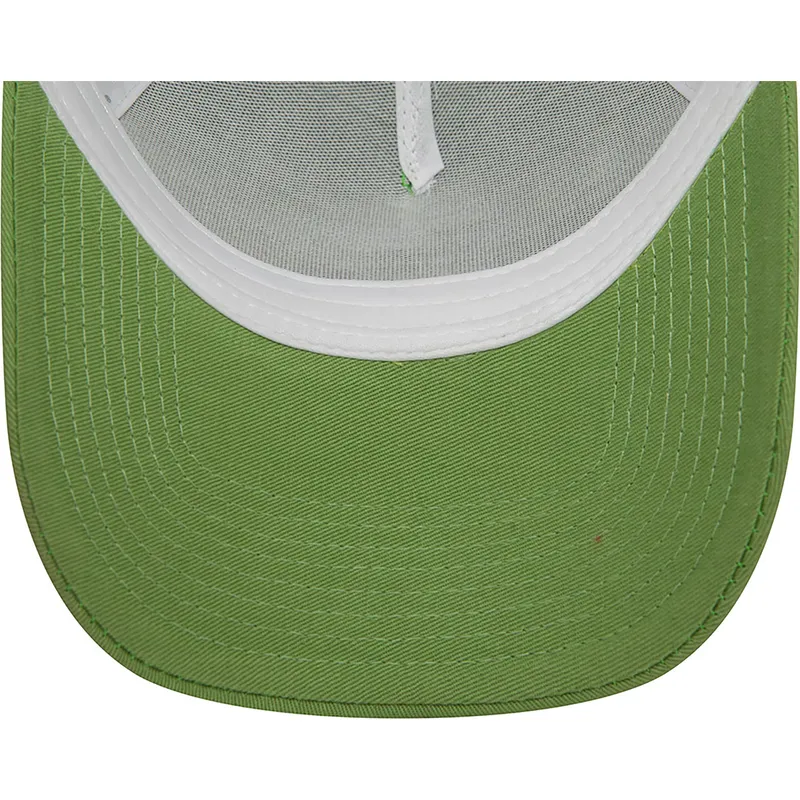 siltovka-zaoblena-zelena-snapback-a-frame-league-essential-los-angeles-dodgers-mlb-new-era