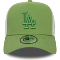 siltovka-zaoblena-zelena-snapback-a-frame-league-essential-los-angeles-dodgers-mlb-new-era
