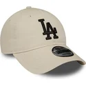 siltovka-zaoblena-bezova-nastavitelny-9twenty-league-essential-los-angeles-dodgers-mlb-new-era