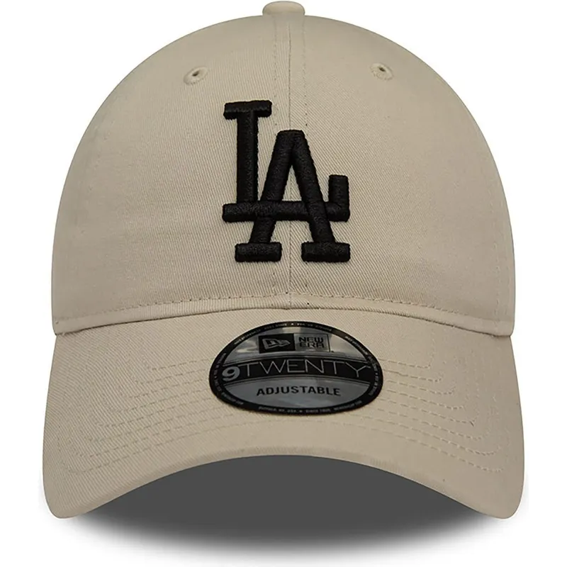 siltovka-zaoblena-bezova-nastavitelny-9twenty-league-essential-los-angeles-dodgers-mlb-new-era