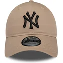 siltovka-zaoblena-hneda-nastavitelny-9twenty-league-essential-new-york-yankees-mlb-new-era