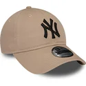 siltovka-zaoblena-hneda-nastavitelny-9twenty-league-essential-new-york-yankees-mlb-new-era