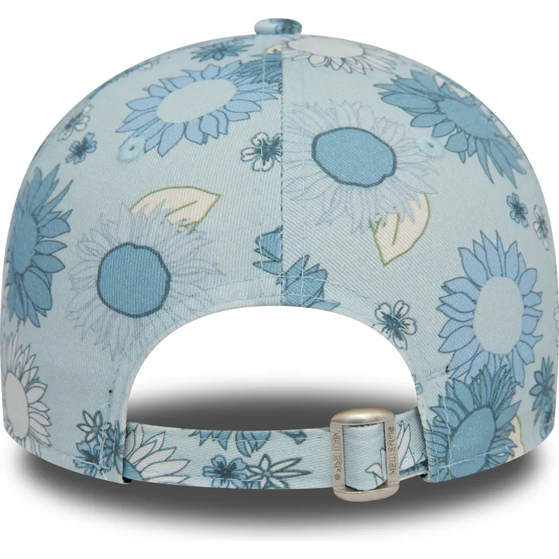 siltovka-zaoblena-modra-nastavitelny-9forty-floral-all-over-print-new-york-yankees-mlb-new-era